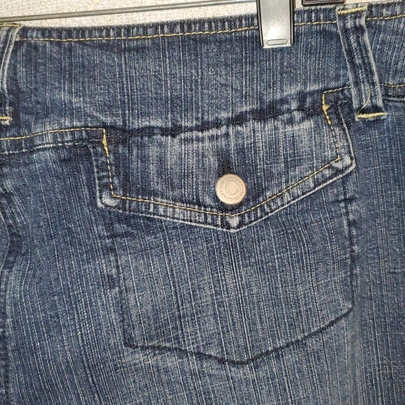 Ann Taylor Loft boot cut early Y2K 2000's jean sz 14 sailor jeans - Picture 6 of 13